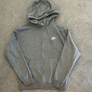 Nike Gray Women's Hoodie Jacket